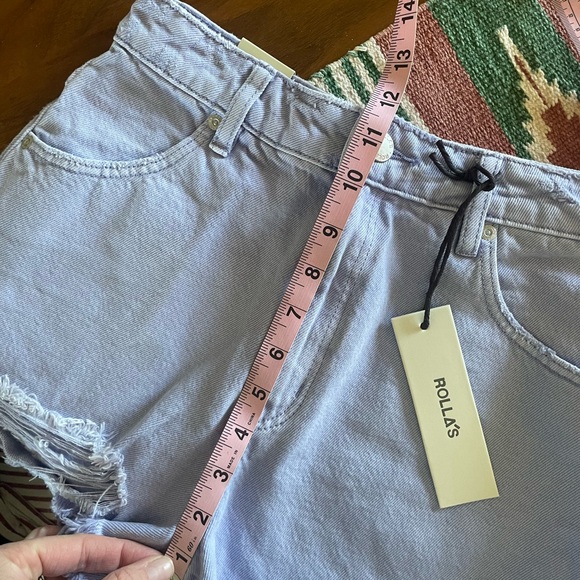 Rolla’s Dusters Short Layla Wisteria NWT - Picture 10 of 12